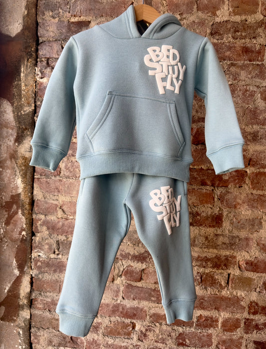 Bedstuyfly Kids Studio Sweatsuit (Blue)