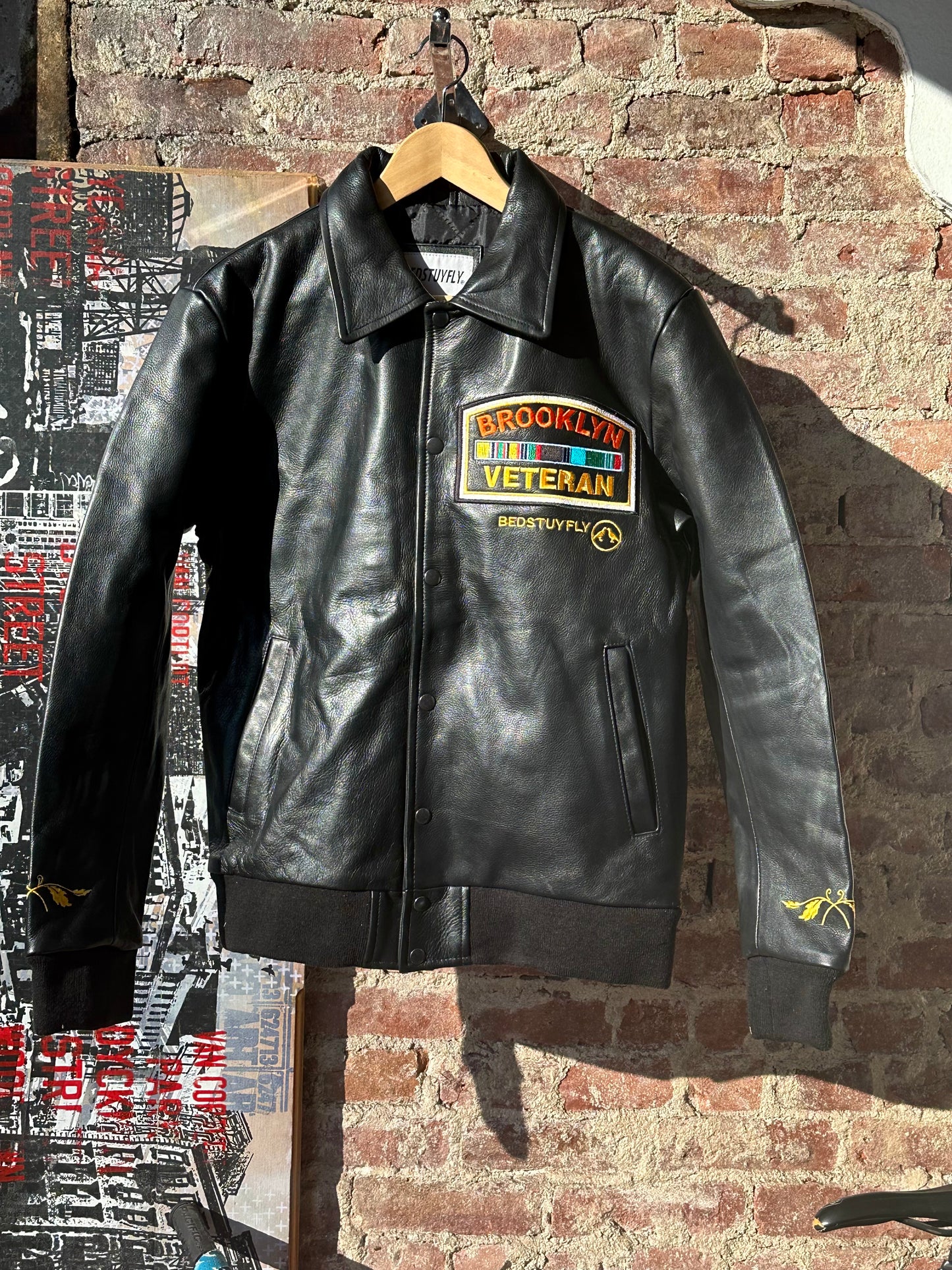 Brooklyn Veteran Leather Jacket