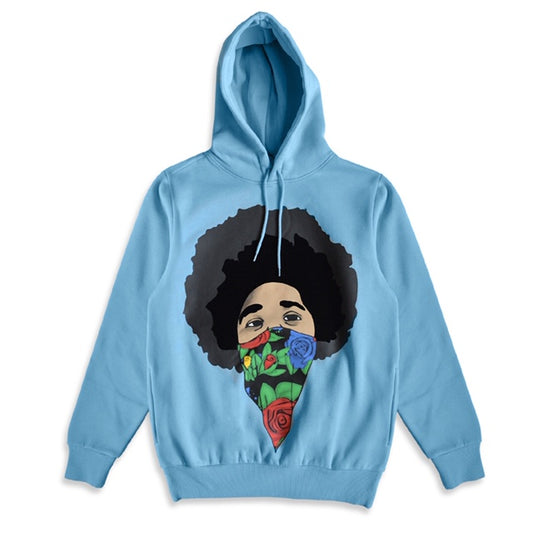 Young Biggie Hoodie (Blue) - Bedstuyfly